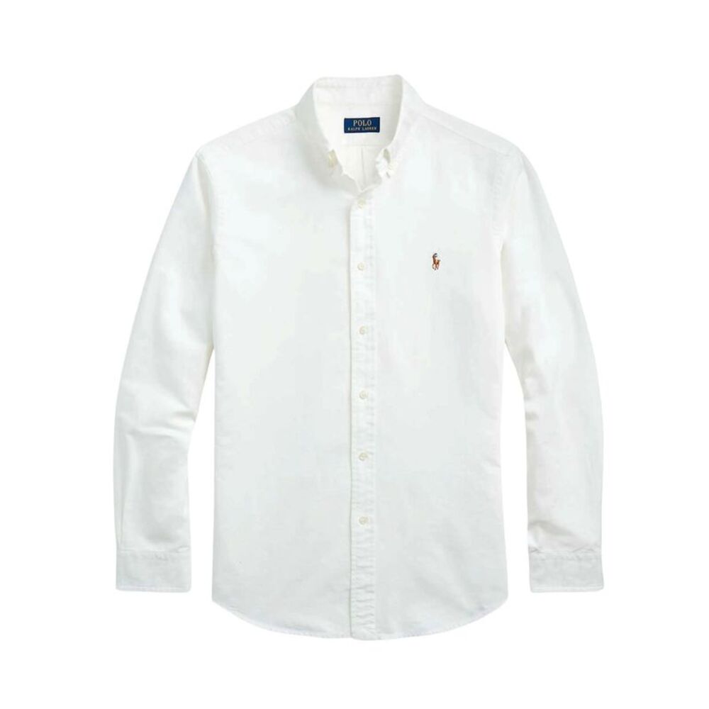 Polo Ralph Lauren Mens Classic Fit Garment-Dyed Oxford Shirt XXL White - NWT